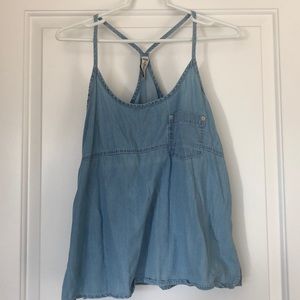 Denim tank